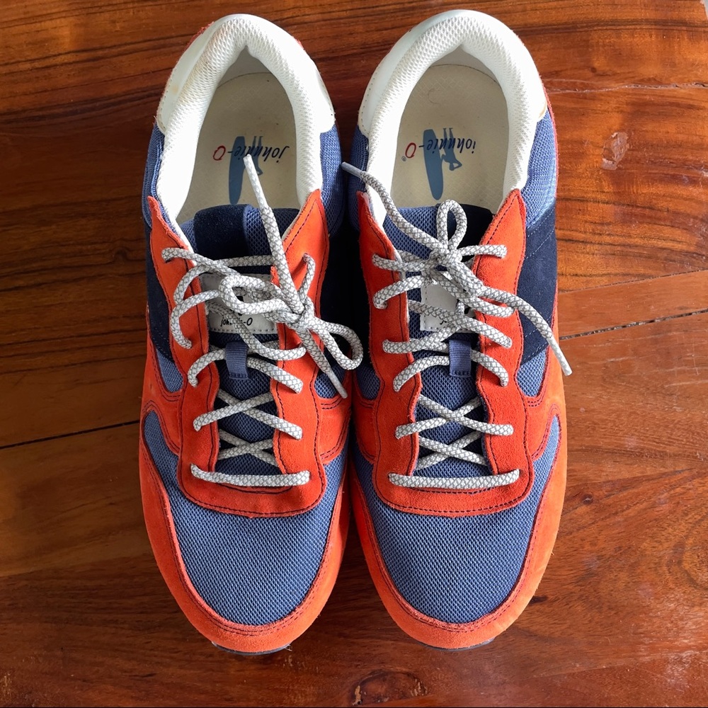 Johnnie-o Range Runner Sneaker in Orange by johnnie-O